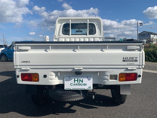 ハイゼットトラック 　荷台再塗装済み　４ＷＤ　ＡＴ　エアコン　パワーステアリング　ＡＭ／ＦＭラジオ付き（6枚目）