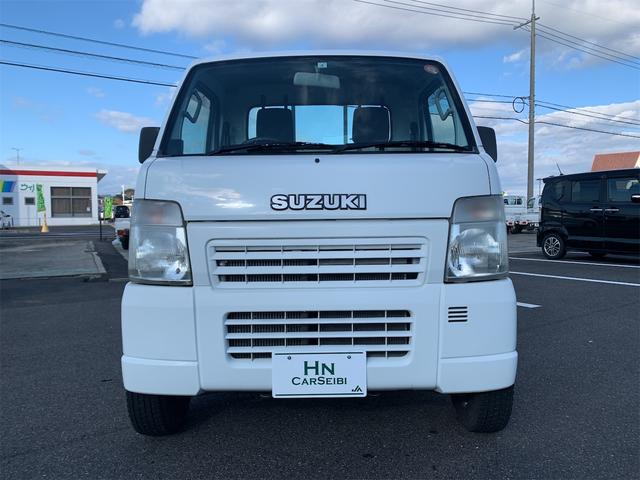 キャリイトラック KCエアコン・パワステ 4WD 5速MT エアコン パワーステアリング AM/FMラジオ/CD(2枚目)