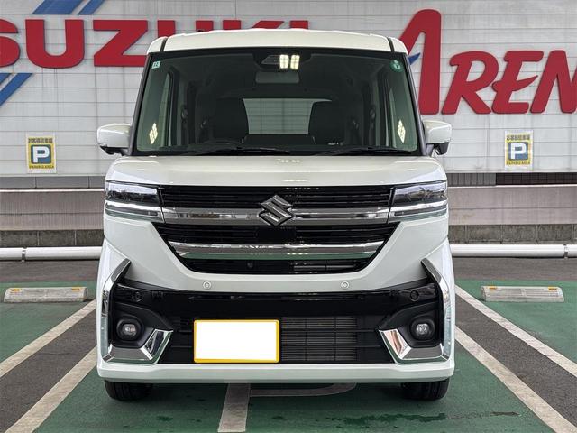 スペーシアカスタム ハイブリッドXSターボ XSターボ スズキセーフティサポート 禁煙車 純正ナビ 全方位カメラ フルセグ スズキコネクト対応 Bluetooth接続可能 キーレス LEDヘッドライト LEDフォグランプ アルミホイール(2枚目)