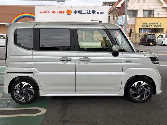 スペーシアカスタム ハイブリッドXSターボ XSターボ スズキセーフティサポート 禁煙車 純正ナビ 全方位カメラ フルセグ スズキコネクト対応 Bluetooth接続可能 キーレス LEDヘッドライト LEDフォグランプ アルミホイール(4枚目)