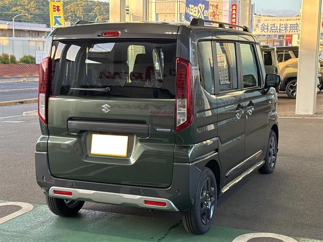 スペーシアギア ハイブリッドＸＺ　スズキコネクト対応　全方位モニター付きナビゲーション　ＣＶＴ　ＦＦ　デュアルセンサーブレーキサポートＩＩ　ＴＶ　キーレスエントリー（8枚目）