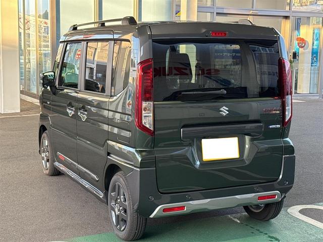 スペーシアギア ハイブリッドＸＺ　スズキコネクト対応　全方位モニター付きナビゲーション　ＣＶＴ　ＦＦ　デュアルセンサーブレーキサポートＩＩ　ＴＶ　キーレスエントリー（9枚目）