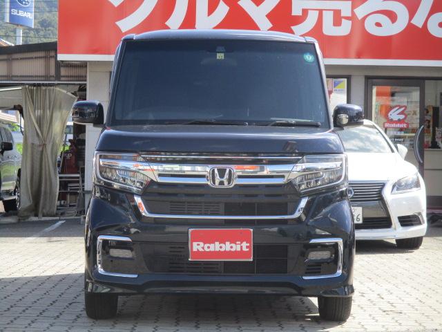 Ｎ－ＢＯＸカスタム Ｌ　社外９インチナビ・フルセグ・バックカメラ・ＥＴＣ・Ｂｌｕｅｔｏｏｔｈ接続・パワースライドドア・シートヒーター・ワンオーナー・スペアキー（3枚目）