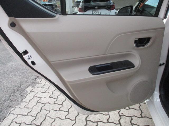 アクア Ｇ　社外ＳＤナビ／フルセグＴＶ／プッシュスタート／スマートキー２個／オートライト／ＥＴＣ／ＤＶＤ再生／純正１５インチアルミホイール／ワンオーナー（35枚目）