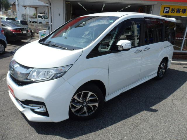 スパーダ ホンダセンシング 純正SDナビ フルセグTV Bカメラ 両側パワスラ ドラレコ ETC(4枚目)