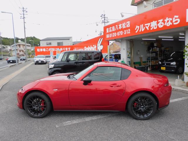 ロードスターＲＦ ＲＳ　自社保証１年付き／６ＭＴ／社外ステアリング／メーカーナビ／フルセグ／バックカメラ／ＢＳＭ／ＢＢＳ１７ＡＷ／ブレンボキャリパー／ＬＥＤヘッド／ハーフレザー／シートヒーター（17枚目）