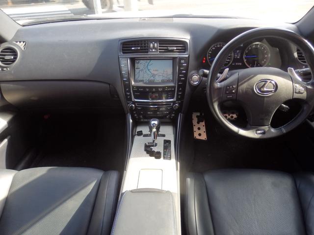 ＩＳ Ｆ ベースグレード　／マークレビンソン／サンルーフ／社外インテークパイプ／純正ＨＤＤナビ／フルセグＴＶ／Ｂカメラ／黒レザーシート／Ｐシート／シートヒーター／クルコン／ＨＩＤヘッド／イエローフォグ／オートライト／ＥＴＣ（31枚目）