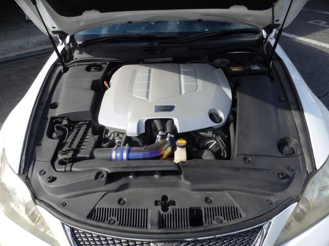 ＩＳ Ｆ ベースグレード　／マークレビンソン／サンルーフ／社外インテークパイプ／純正ＨＤＤナビ／フルセグＴＶ／Ｂカメラ／黒レザーシート／Ｐシート／シートヒーター／クルコン／ＨＩＤヘッド／イエローフォグ／オートライト／ＥＴＣ（49枚目）