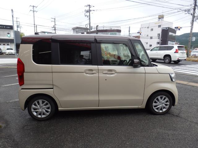 N-BOX G・Lターボホンダセンシング/希少カラーベージュツートン /ターボ車/ホンダセンシング/レーダークルーズ/車線逸脱防止/純正8インチギャザーズナビ/フルセグTV/Bカメラ/TVキット/LEDヘッド/オートライト/シートヒーター/ドラレコ(前後)/ETC(12枚目)
