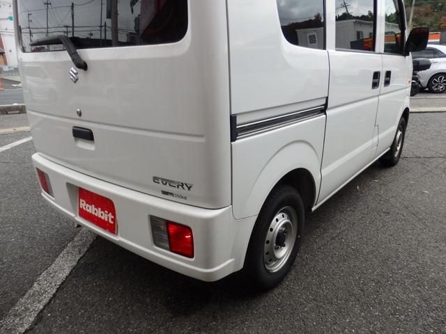 エブリイ PA /社外ディスプレイオーディオ/LEDヘッドライト/リアフイルム5面貼り/ETC/5MT/エアコン/パワステ/エアバック(22枚目)