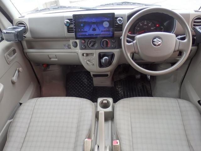 エブリイ PA /社外ディスプレイオーディオ/LEDヘッドライト/リアフイルム5面貼り/ETC/5MT/エアコン/パワステ/エアバック(28枚目)