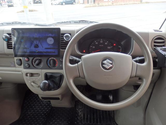 エブリイ PA /社外ディスプレイオーディオ/LEDヘッドライト/リアフイルム5面貼り/ETC/5MT/エアコン/パワステ/エアバック(29枚目)