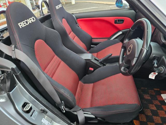 コペン アクティブトップ MT載せ替え 規格外レカロシート 社外エアクリーナー LEDヘッドライト ドラレコ(35枚目)