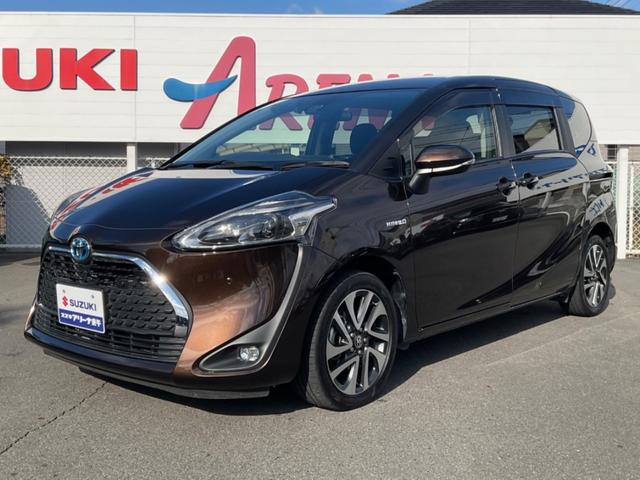 シエンタ ハイブリッドG クエロ セーフティセンス KENWOODナビ バックカメラ ドラレコ前後 ETC マット バイザー 両側電動スライドドア クルーズコントロール チルトステアリング シートリフター オートライト オートエアコン(2枚目)