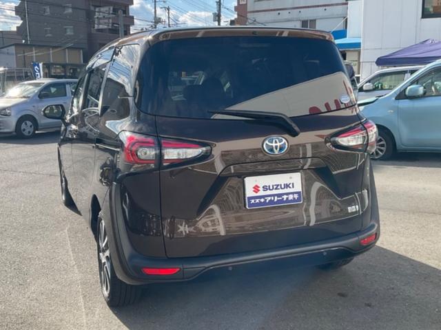 シエンタ ハイブリッドG クエロ セーフティセンス KENWOODナビ バックカメラ ドラレコ前後 ETC マット バイザー 両側電動スライドドア クルーズコントロール チルトステアリング シートリフター オートライト オートエアコン(6枚目)