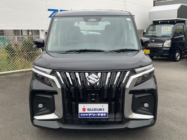 ソリオバンディット ハイブリッドＭＶ　全方位モニター付きナビゲーション　セーフティサポート　ヘッドアップディスプレイ　スリムサーキューレーター　電動パーキングブレーキ　ブレーキホールド　両側電動スライドドア　シートヒーター　アルミホイール（3枚目）