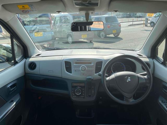 ワゴンR FA キーレスエントリー アイドリングストップ ベンチシート CVT 盗難防止システム ABS CD ミュージックプレイヤー接続可 衝突安全ボディ エアコン パワーステアリング パワーウィンドウ(10枚目)