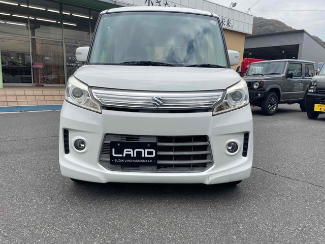 スペーシアカスタム ＸＳ　バックカメラ　両側スライドドア　ＴＶ　オートライト　ＨＩＤ　スマートキー　アイドリングストップ　電動格納ミラー　ベンチシート　ＣＶＴ　盗難防止システム　ＡＢＳ　ＣＤ　Ｂｌｕｅｔｏｏｔｈ　アルミホイール（2枚目）