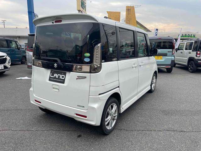 スペーシアカスタム ＸＳ　バックカメラ　両側スライドドア　ＴＶ　オートライト　ＨＩＤ　スマートキー　アイドリングストップ　電動格納ミラー　ベンチシート　ＣＶＴ　盗難防止システム　ＡＢＳ　ＣＤ　Ｂｌｕｅｔｏｏｔｈ　アルミホイール（5枚目）