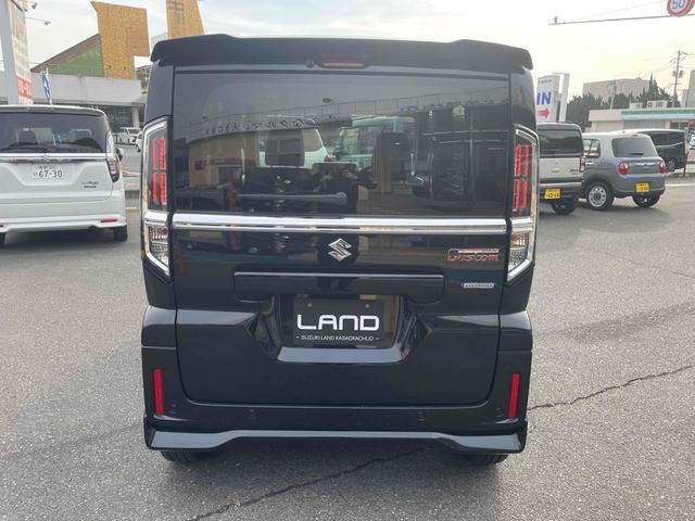 スペーシアカスタム ハイブリッドＸＳターボ　両側電動スライドドア　クリアランスソナー　オートクルーズコントロール　レーンアシスト　衝突被害軽減システム　オートライト　ＬＥＤヘッドランプ　スマートキー　アイドリングストップ　シートヒーター（6枚目）