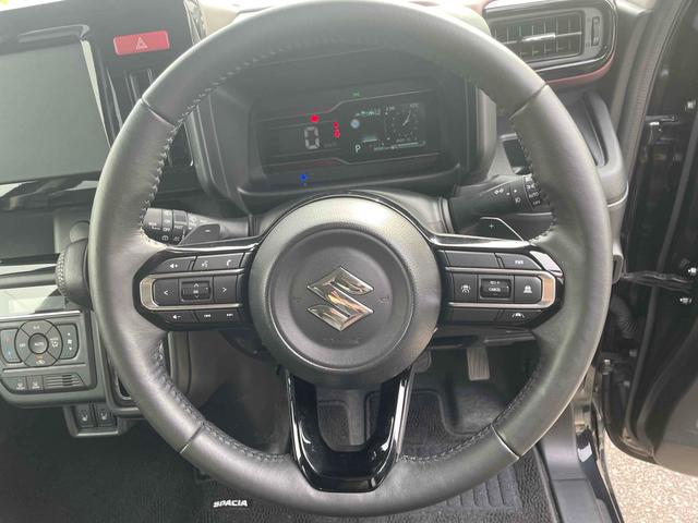 スペーシアカスタム ハイブリッドＸＳターボ　両側電動スライドドア　クリアランスソナー　オートクルーズコントロール　レーンアシスト　衝突被害軽減システム　オートライト　ＬＥＤヘッドランプ　スマートキー　アイドリングストップ　シートヒーター（23枚目）