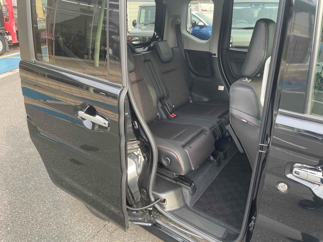 スペーシアカスタム ハイブリッドＸＳターボ　両側電動スライドドア　クリアランスソナー　オートクルーズコントロール　レーンアシスト　衝突被害軽減システム　オートライト　ＬＥＤヘッドランプ　スマートキー　アイドリングストップ　シートヒーター（38枚目）