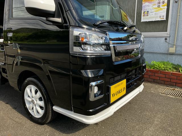 ハイゼットトラック スタンダード　ワンオーナー　禁煙車　５速ＭＴ　衝突被害軽減システム　レーンアシスト　前後ドラレコ　ＥＴＣ　ＬＥＤヘッドライト　フォグライト　スマートキー　コーナーセンサー　ＡＷ１４インチ　荷台マット付き　作業灯（6枚目）