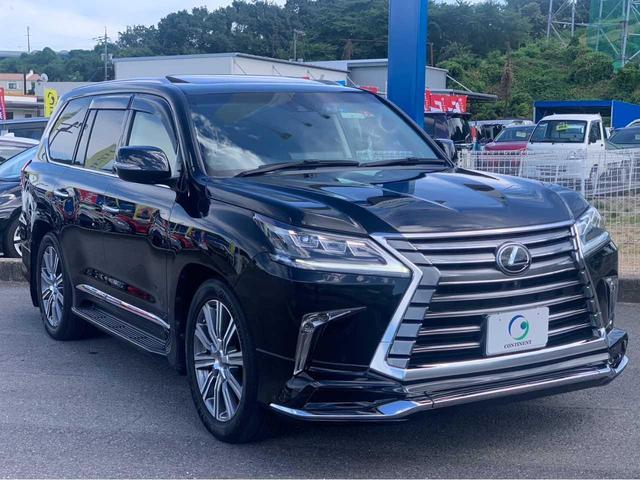 ＬＸ ＬＸ５７０　禁煙車　マークレビンソン　リアエアンターテイメント　モデリスタエアロ　黒革シート　オプション２１インチＡＷ　サンルーフ　ドラレコ　ブラックトリム　パノラマモニター　セーフティーセンスＰ　パワーゲート（43枚目）