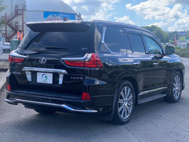 ＬＸ ＬＸ５７０　フルオプション　マークレビンソン　リアエンターテイメント　モデリスタ　黒革シート　オプション２１インチＡＷ　サンルーフ　ドラレコ　ブラックトリム　パノラマモニター　セーフティーセンスＰ　パワーゲート（4枚目）
