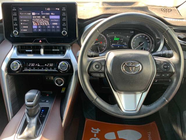 ハリアー G レザーパッケージ ワンオーナー 禁煙 デジタルインナーミラー ブラックレザー シートヒーター・クーラー ステアヒーター パワーシート BSM パワーバックドア 電動テレスコピック レーダークルーズ ETC 衝突軽減(10枚目)