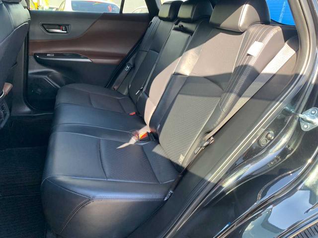 ハリアー G レザーパッケージ ワンオーナー 禁煙 デジタルインナーミラー ブラックレザー シートヒーター・クーラー ステアヒーター パワーシート BSM パワーバックドア 電動テレスコピック レーダークルーズ ETC 衝突軽減(57枚目)