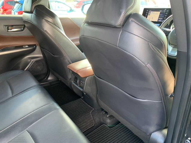 ハリアー G レザーパッケージ ワンオーナー 禁煙 デジタルインナーミラー ブラックレザー シートヒーター・クーラー ステアヒーター パワーシート BSM パワーバックドア 電動テレスコピック レーダークルーズ ETC 衝突軽減(61枚目)