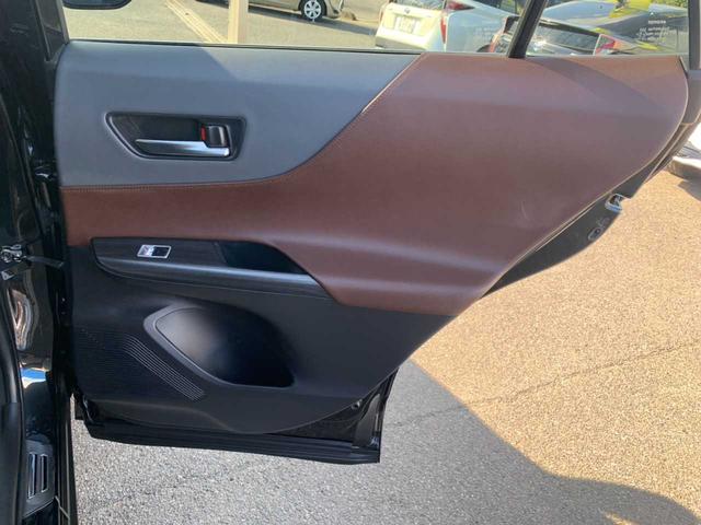 ハリアー G レザーパッケージ ワンオーナー 禁煙 デジタルインナーミラー ブラックレザー シートヒーター・クーラー ステアヒーター パワーシート BSM パワーバックドア 電動テレスコピック レーダークルーズ ETC 衝突軽減(62枚目)