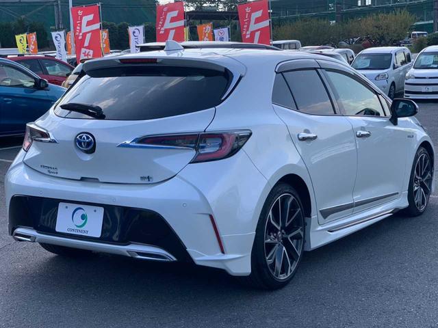 カローラスポーツ ハイブリッドＧ　Ｚ　モデリスタエアロ　ワンオーナー　禁煙　９インチナビ　フルセグ　Ｂｌｕｅｔｏｏｔｈ　バックモニター　ドラレコ　レーダー探知機　ＢＳＭ　レーダークルーズ　ＥＴＣ　ヘッドアップＤ　自動防眩ミラー　電子Ｐ（4枚目）