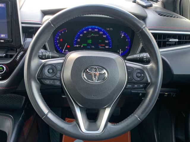 カローラスポーツ ハイブリッドＧ　Ｚ　モデリスタエアロ　ワンオーナー　禁煙　９インチナビ　フルセグ　Ｂｌｕｅｔｏｏｔｈ　バックモニター　ドラレコ　レーダー探知機　ＢＳＭ　レーダークルーズ　ＥＴＣ　ヘッドアップＤ　自動防眩ミラー　電子Ｐ（11枚目）