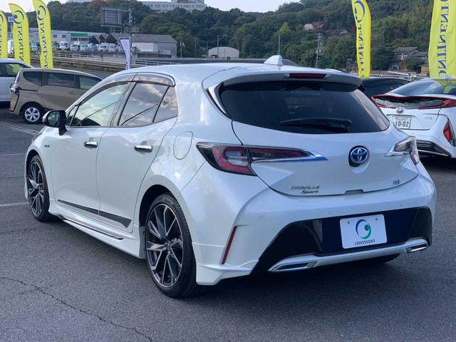 カローラスポーツ ハイブリッドＧ　Ｚ　モデリスタエアロ　ワンオーナー　禁煙　９インチナビ　フルセグ　Ｂｌｕｅｔｏｏｔｈ　バックモニター　ドラレコ　レーダー探知機　ＢＳＭ　レーダークルーズ　ＥＴＣ　ヘッドアップＤ　自動防眩ミラー　電子Ｐ（40枚目）