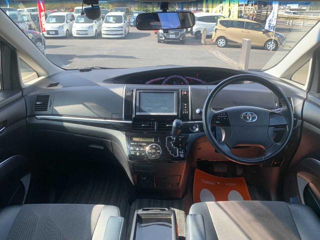 エスティマ アエラス　プレミアムエディション　禁煙　８インチナビ　フルセグ　Ｂｌｕｅｔｏｏｔｈ　バックカメラ　フリップダウンモニター　３６０°ドラレコ　両側電動スライドドア　クルコン　ＥＴＣ　オートライト　ＨＩＤ　トップシェイドガラス　Ｐスタート（11枚目）