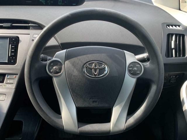 プリウス S 禁煙 ナビ フルセグ Bluetooth バックモニター オートライト HID プッシュスタート ETC テレスコピックステア WSRSエアバッグ 電動格納サイドミラー PWR・ECO・EVモード(11枚目)