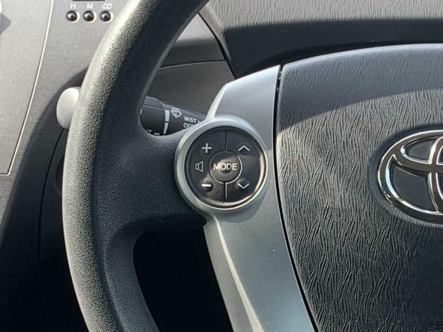 プリウス S 禁煙 ナビ フルセグ Bluetooth バックモニター オートライト HID プッシュスタート ETC テレスコピックステア WSRSエアバッグ 電動格納サイドミラー PWR・ECO・EVモード(12枚目)