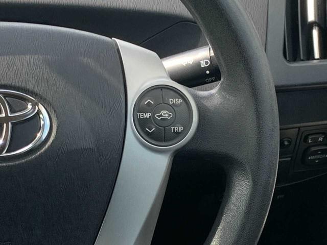 プリウス S 禁煙 ナビ フルセグ Bluetooth バックモニター オートライト HID プッシュスタート ETC テレスコピックステア WSRSエアバッグ 電動格納サイドミラー PWR・ECO・EVモード(13枚目)