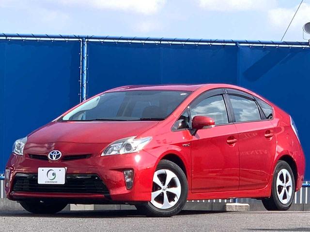 プリウス S 禁煙 ナビ フルセグ Bluetooth バックモニター オートライト HID プッシュスタート ETC テレスコピックステア WSRSエアバッグ 電動格納サイドミラー PWR・ECO・EVモード(29枚目)