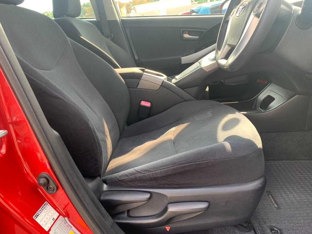 プリウス S 禁煙 ナビ フルセグ Bluetooth バックモニター オートライト HID プッシュスタート ETC テレスコピックステア WSRSエアバッグ 電動格納サイドミラー PWR・ECO・EVモード(42枚目)