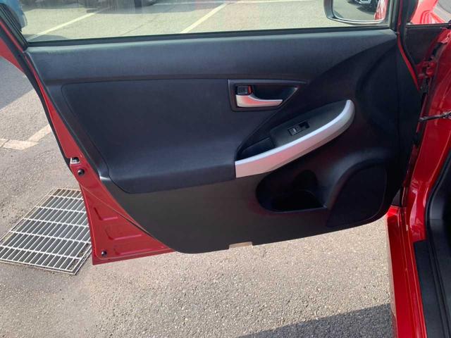 プリウス S 禁煙 ナビ フルセグ Bluetooth バックモニター オートライト HID プッシュスタート ETC テレスコピックステア WSRSエアバッグ 電動格納サイドミラー PWR・ECO・EVモード(45枚目)