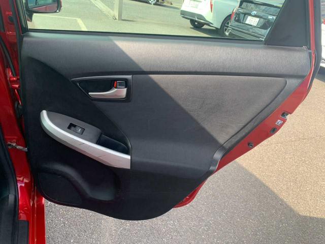 プリウス S 禁煙 ナビ フルセグ Bluetooth バックモニター オートライト HID プッシュスタート ETC テレスコピックステア WSRSエアバッグ 電動格納サイドミラー PWR・ECO・EVモード(51枚目)