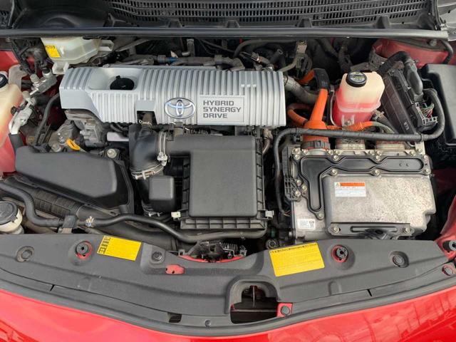 プリウス S 禁煙 ナビ フルセグ Bluetooth バックモニター オートライト HID プッシュスタート ETC テレスコピックステア WSRSエアバッグ 電動格納サイドミラー PWR・ECO・EVモード(54枚目)