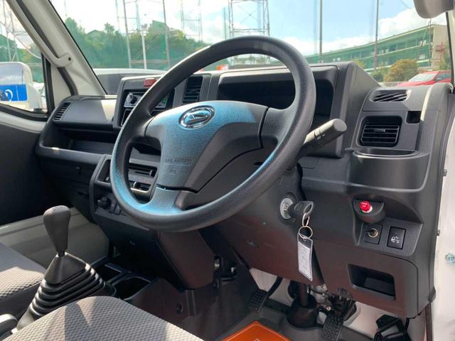 ハイゼットトラック エクストラSAIIIt 禁煙 Bluetppthオーディオ LEDヘッドライト イエローフォグ パートタイム4WD デフロック 作業灯 キーレスキー LEDルームランプ 衝突軽減ブレーキ 5速ミッション WSRSエアバッグ(5枚目)