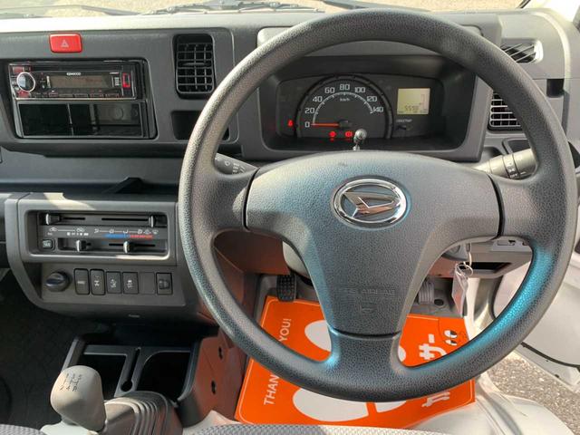 ハイゼットトラック エクストラSAIIIt 禁煙 Bluetppthオーディオ LEDヘッドライト イエローフォグ パートタイム4WD デフロック 作業灯 キーレスキー LEDルームランプ 衝突軽減ブレーキ 5速ミッション WSRSエアバッグ(12枚目)