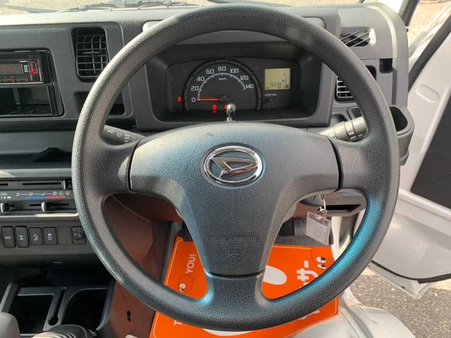 ハイゼットトラック エクストラSAIIIt 禁煙 Bluetppthオーディオ LEDヘッドライト イエローフォグ パートタイム4WD デフロック 作業灯 キーレスキー LEDルームランプ 衝突軽減ブレーキ 5速ミッション WSRSエアバッグ(13枚目)