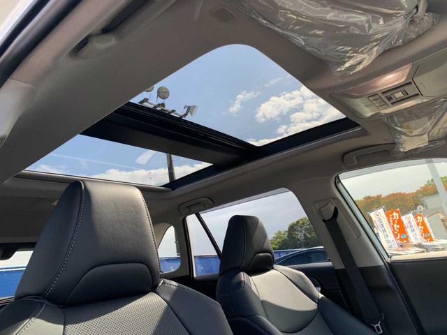 RAV4 ハイブリッドG ワンオーナー 禁煙 パノラマルーフ ナビ パノラマモニター ブラックレザーシート シートヒーター・クーラー デジタルミラー BSM レーダークルーズ ETC オートリトラミラー パワーバックドア(7枚目)