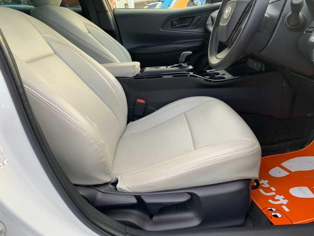 プリウス Ｘ　ワンオーナー　禁煙　モデリスタＡＷ　ナビ　フルセグ　Ｂｌｕｅｔｏｏｔｈ　バックモニター　前後ドラレコ　レーダークルーズ　ＥＴＣ　レーダー探知機　ＢＳＭ　ＡＣ１００Ｖ　レザー調シートカバー　オートＨＢ（55枚目）